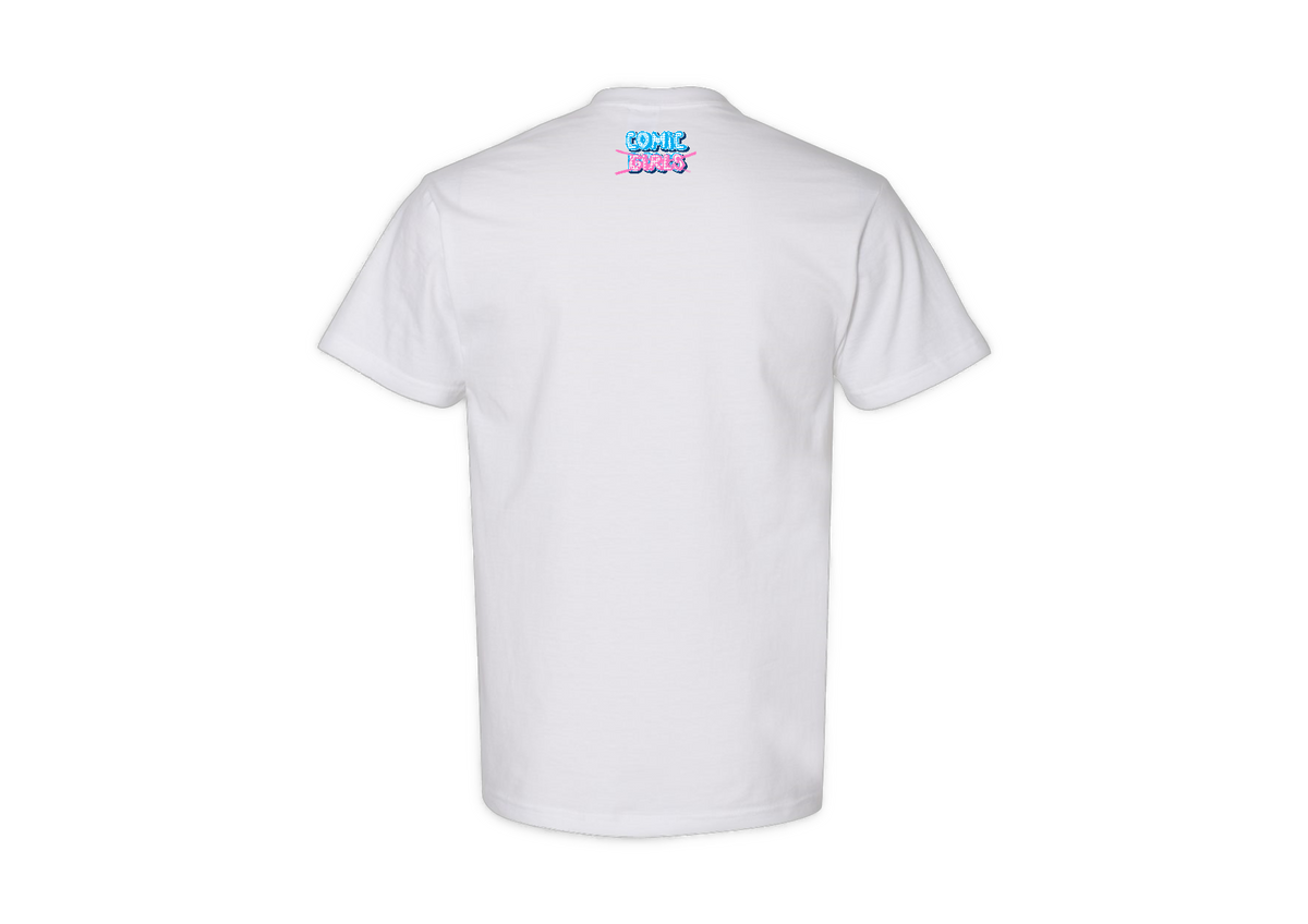 Basic Girl Head Logo Tee - White